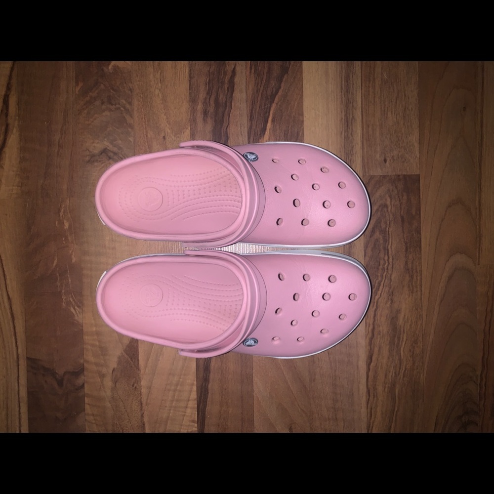 Pink Crocs